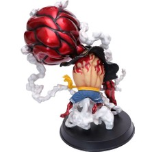 Runjing Anime Figürü Maymun D Luffy (4 Dişli Büyük Maymun Kral) Figürü, Anime Koleksiyonu Modeli Bebek Oyuncak Dekorasyon Hediye, 9.8 Inç (Yurt Dışından)