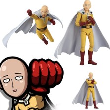 Runjing Saitama Aksiyon Figürü Anime Karakter Saitama Değiştirilebilir Yüz Hareketli Pvc Şekil Modu Masaüstü Süslemeleri Hediye (Yurt Dışından)