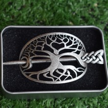 Ledong Shop C No.23 Boyutu 4.9*7 cm Wicca Viking Yaşam Ağacı Saç Tokaları Tokalar Çubuk Slayt Aksesuarları Hediye Için Onu (Yurt Dışından)