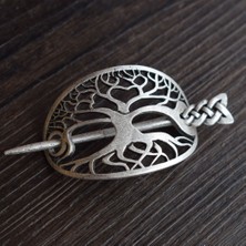 Ledong Shop C No.23 Boyutu 4.9*7 cm Wicca Viking Yaşam Ağacı Saç Tokaları Tokalar Çubuk Slayt Aksesuarları Hediye Için Onu (Yurt Dışından)