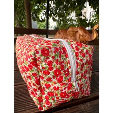 Premium Airwrap Uyumlu Leopar/kalp/çiçek Saç Şekillendirici Çantası / Seyahat Çantası Organizer Xl