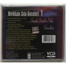 Erdal Müzik Kırıkkale Sıla Geceleri 1 Sazlı Sözlü Sıla Geceleri CD (Jelatininde Orjnal Dönem Baskı Cd)