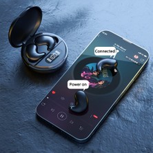 Unband YYK-790 Bluetooth 5.3 Tws Kulakiçi Su Geçirmez Gürültü Önleyici Kulaklık Ultra Ince Uyku Kulaklıkları, Ce'li - Beyaz (Yurt Dışından)