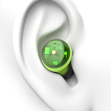 Unband H20 Bluetooth Kulaklık Spor Kulaklık Dijital Ekran Şarj Kutusu ile Tws Kablosuz Kulaklık - Yeşil (Yurt Dışından)