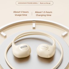 Lenovo Thinkplus XT95II Bluetooth Kulaklık Boyun Bandı Spor Kulaklık Stereo Müzik Dokunmatik Kulaklık - Siyah (Yurt Dışından)