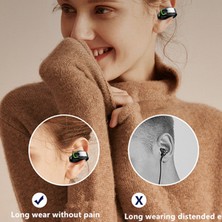 Unband Spor Için GD28 Kemik Iletimli Klipsli Kablosuz Kulaklık Tek Kulaklı Bluetooth Kulaklık - Beyaz (Yurt Dışından)