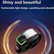 Unband Spor Için GD28 Kemik Iletimli Klipsli Kablosuz Kulaklık Tek Kulaklı Bluetooth Kulaklık - Beyaz (Yurt Dışından)