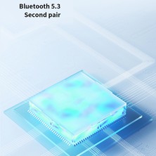 Unband D8 Tws Bluetooth 5.3 Kulaklık Dokunmatik Kontrol LED Güç Ekranlı Gerçek Kablosuz Spor Kulaklıkları (Ce Sertifikalı) - Beyaz (Yurt Dışından)