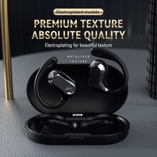 Unband LX03 Kablosuz Bluetooth Kemik Iletimli Kulaklık Stereo Müzik Kulak Kancası Spor Kulaklığı - Pembe (Yurt Dışından)