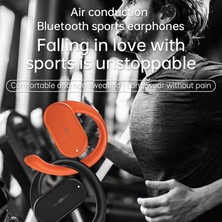 Unband HD313 Ows Kemik Iletimli Bluetooth Kulaklık Spor Müzik Kulaklık - Beyaz (Yurt Dışından)