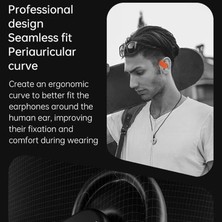 Unband HD313 Ows Kemik Iletimli Bluetooth Kulaklık Spor Müzik Kulaklık - Beyaz (Yurt Dışından)