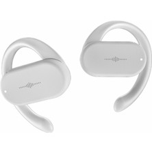 Unband HD313 Ows Kemik Iletimli Bluetooth Kulaklık Spor Müzik Kulaklık - Beyaz (Yurt Dışından)