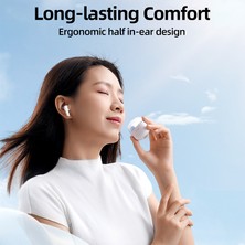Unband Jr-Pb2 Jpods Serisi Tws Yarım Kulak Içi Bluetooth Kulaklık Spor Kablosuz Kulaklıklar - Beyaz (Yurt Dışından)