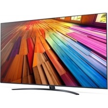 LG 75UT8100 75" 190 Ekran Uydu Alıcılı 4K Ultra HD webOS Smart LED TV