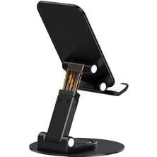 Wiwu ZM011 Taşınabilir Katlanabilir 360 Dönebilen Özellikli Tablet Standı Siyah