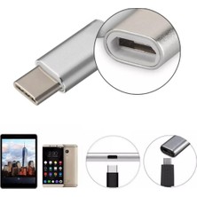 Daytona Mobil Usb-C  Type-C (M) - Mikro USB (F) Şarj ve Senkronizasyon Çevirici Hub Adaptörü 2'li Paket