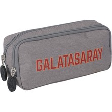 Galatasaray Gri Okul Çantası + Kalemlik 2'li Set