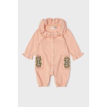 Layette  Kız Bebek Somon Tulum