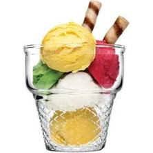 Paşabahçe Mini Cornet 3'lü Dondurmalık 410006