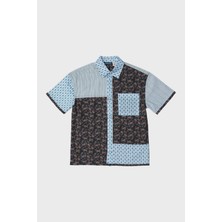 Nebbati  Erkek Çocuk Desenli Gömlek