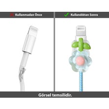 Edelfu iPhone Barbie 18W/20W Usb-C Kablo Hızlı Şarj Adaptörü Koruyucu Dayanıklı Kılıf Şarj Koruyucu Kapak