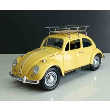 Toptan Bulurum 1:18 1967 Volkswagen Beetle Sepetli Model (Diecast)