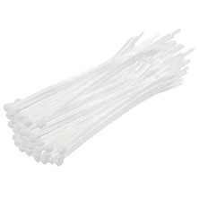 Meşem |  Kablo Bağı, 100'LÜ Paket Plastik Kelepçe  [3.6 Mm, 150 Mm, Beyaz]