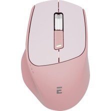 Everest SM-BT21 Pembe 2in1 Bluetooth ve Wireless 2.4ghz USB Kablosuz Mouse Ofis Mouse Sessiz Mouse