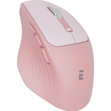 Everest SM-BT21 Pembe 2in1 Bluetooth ve Wireless 2.4ghz USB Kablosuz Mouse Ofis Mouse Sessiz Mouse