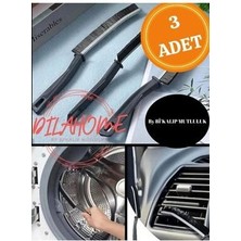 Dila Home 3 Adet Çok Amaçlı Ince Temizlik Fırçası - Derz Arası Banyo Mutfak Lavabo Detay Temizleme Fırçası