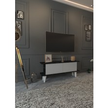 Newline Petra Tv Ünitesi 120 cm Bendır  Mermer- Beyaz