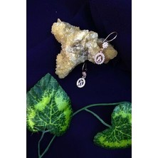 Agai Silver Tek Taş Sallantılı Model Zirkon Taşlı Gümüş Küpe