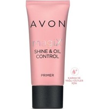 Avon Magix Yağlı Görünümü Kontrol Eden Makyaj Bazı 30 ML Karma ve Yağlı Ciltler İçin Özel Formül