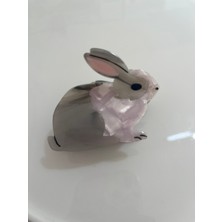 Makmery Accessory Tavşan Model Kemik Toka