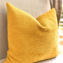 Arasta Design 2'Li Set Puffy Kırlent Kılıfı, Bukle Kadife, Teddy Dekoratif Kırlent Kılıfı, 43x43 Cm