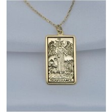 Agai Silver 925 Ayar Gümüş Tarot (The Temperance) Denge Kolye