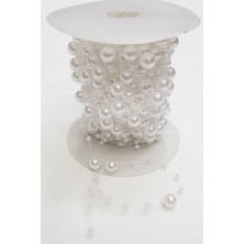 Aker  Beyaz Saçaklı Misinalı Incı 5 metre