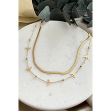 Nuva Atelier Fly Bird Çelik Kolye