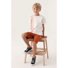 U.S. Polo Assn. Erkek Çocuk Plain Written Bermuda Takım