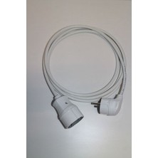 3K Özgür Elektrik 2 Metre Topraklı Seyyar Uzatma Kablosu Ara Kablo