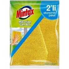 Mintax 2 Adet Mikrofiber Cam Bezi 2'li