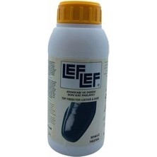 LefLef Son Kat Deri Parlatıcı (Deri Sütü) 500 ml 1 Adet (Leathercraft, Deri Hobi) Naturel