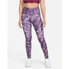 Nike Dri-Fit Epic Fast Mid-Rise Printed Running Kadın Tayt DM7318-642