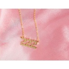 Nida Jewelry 925 Ayar Gümüş Melek Sayısı 222 Kolye