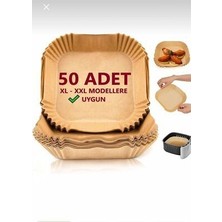 DMR Pişirme Kağıdı Airfryer Xxl Xl Airfryer Yağlı Kağıt Xiaomi Philips Tüm Markalara Uyumlu 50 Adet