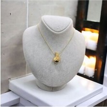 Mat Store Çelik Kararmaz Bottega Göz Yaşı Damla Kolye