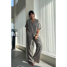 Mjamass Geometrik Desenli Pijama Takımı