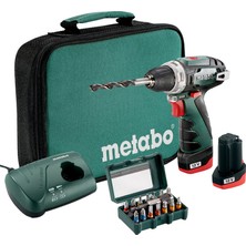 Metabo Powemaxxbs + Bitbox Akülü Matkap Seti (600079510)