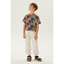 Nebbati Bg Store Erkek Çocuk Beyaz Pantolon