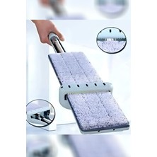 Destpak Kendinden Sıkmalı Mop - Mikrofiber Bezli - 360 Derece - 1 Adet Yedek Bezli